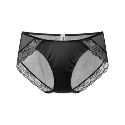 蕉内银皮女士抗菌蕾丝三角内裤