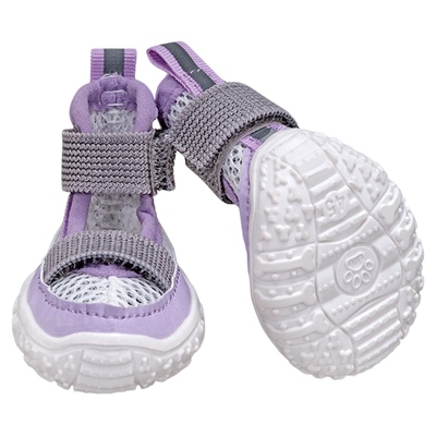 狗狗鞋子比熊贵宾泰迪宠物小型犬四季透气软底不易掉外出脚套凉鞋