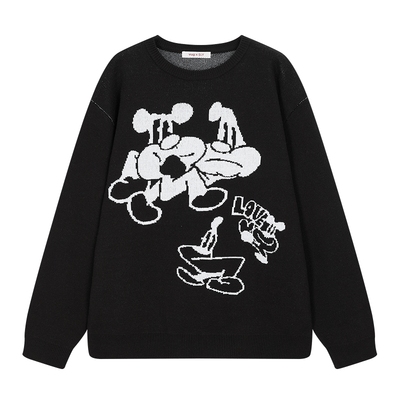 SLY x vug联名 春季趣味vug图案针织衫毛衣030HAR01-5561