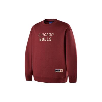 NBA官方正品公牛/湖人/勇士球场生活系列秋季新品运动圆领卫衣