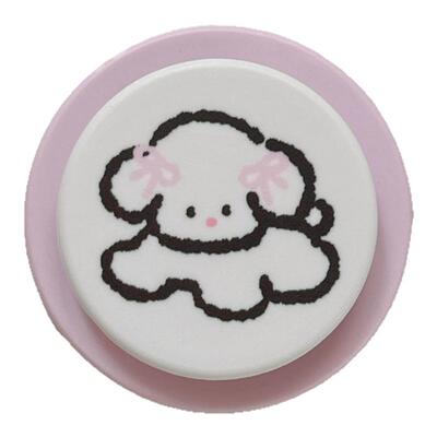 ins风简约可爱卡通图案适用MagSafe磁吸支架手机吸附可伸缩新款气囊支架桌面支撑网红超火个性创意日韩风男女