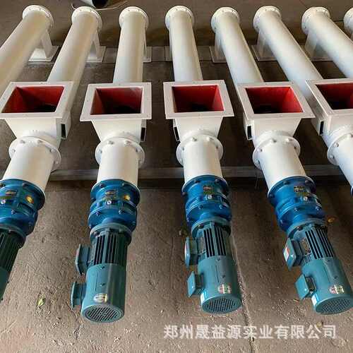 砂浆不锈钢管式螺旋上料机提升上料机厂家给料输送机污泥u型粉煤