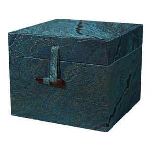 琥珀扣开盖大理石纹双杯四杯锦盒礼品盒包装盒空盒茶壶盒竹盒刻字