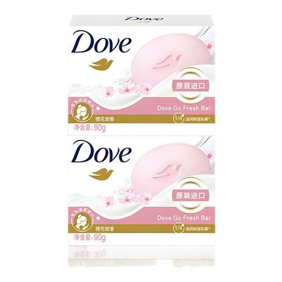 多芬樱花香皂快乳霜男女士专用洗脸洗澡香味持久洗手正品牌官方店