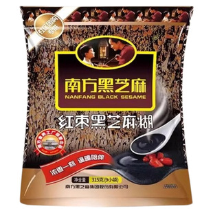 南方黑芝麻糊红枣营养代餐黑色谷物营养健康即冲即饮多规格