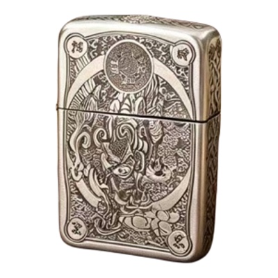 Zippo正品1941貔貅防风打火机