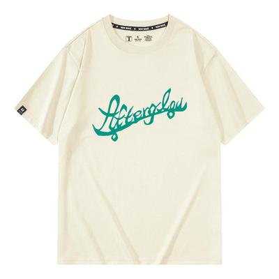 休闲宽松纯棉情侣短袖