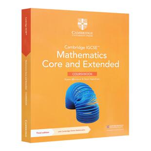 0580/考试新版Cambridge IGCSE Mathematics Core and Extended Coursebook 剑桥IGCSE数学核心和扩展教材【9781009297912】