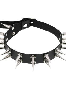 亚文化皮质朋克男女项圈choker
