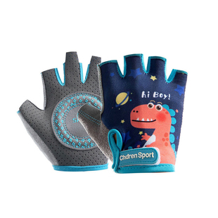 ETTNB儿童运动手套骑行半指透气防滑户外徒步自行车轮滑攀岩单杠