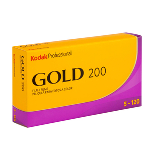 新品柯达金200胶卷 Kodak120GOLD彩色负片27年04月单卷价现货闪发