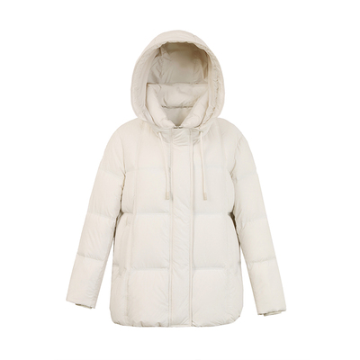 雪中飞羽绒服女短款2025新品白鸭绒小个子防寒保暖羽绒外套时尚潮