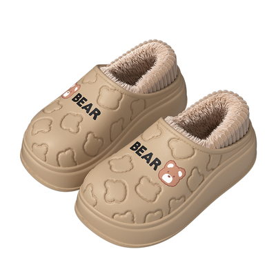 防水月子棉拖鞋女士秋冬季2025