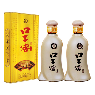 口子窖5年型40.8度100ml*2瓶