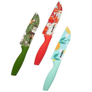 卡罗特家用水果刀菜刀切肉切片刀不锈钢刀厨房宝宝辅食刀宿舍刀具