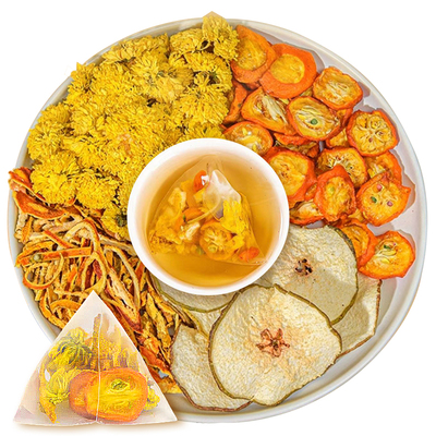 陈皮雪梨菊花茶润喉去火水果茶包