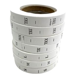 水洗标纸标尺码标领标肩标袖标码标唛头织唛缝标宽15mm服装辅料