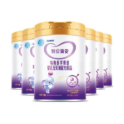 特爱瑞安无乳糖奶粉700g*6罐