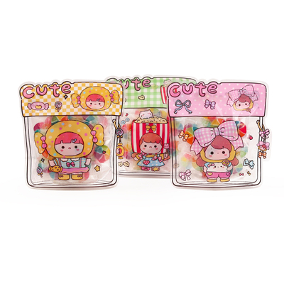 可爱自立拉链包装袋糖果饼干袋子