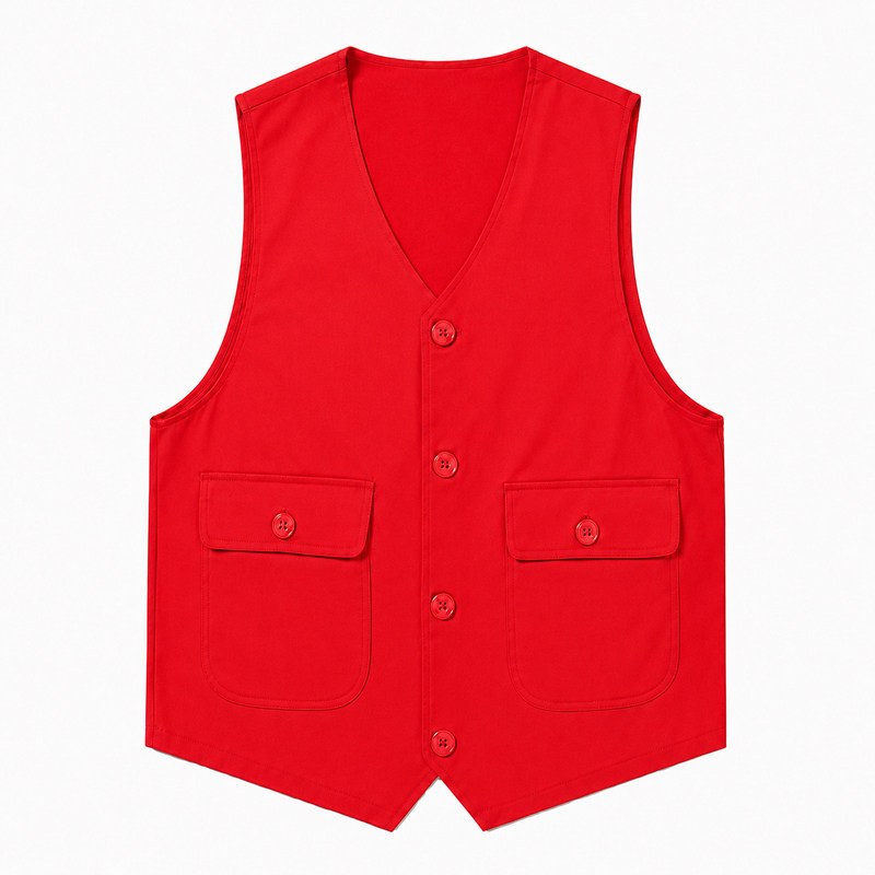 马甲工作服定制印字logo背心