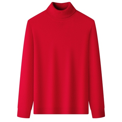 鹿王羊绒衫男款100纯羊绒秋冬季