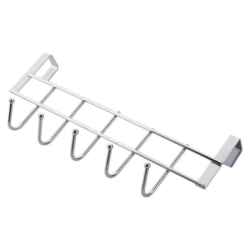 厨房橱柜门专用五连挂架内挂钩