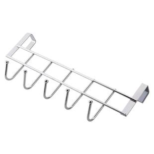 厨房橱柜门专用五连挂架内挂钩厨柜用架置物吊柜下挂毛巾挂挂衣钩