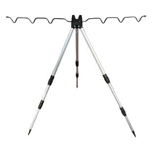 新升级多杆海竿支架铝合金地插三角支架远投伸缩抛竿手海两用钓鱼