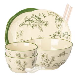 摩登主妇餐具碗碟乔迁家用2026新款碗具漂亮的盘子陶瓷饭碗汤碗