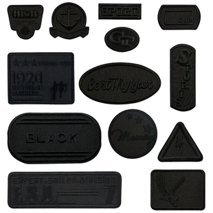 坏了袖标男衣服补丁贴袖口商标补羽绒服的神器粘贴补丁刮破手缝w