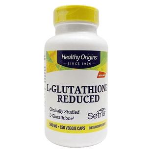 美国Healthy Origins谷胱甘肽还原型L-Glutathione胶囊500mg150粒