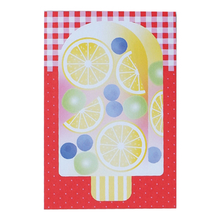 韩国fruitfries甜点果汁ins无粘性便签本留言便条备忘记事纸装饰