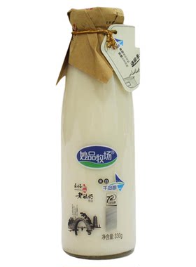 妙品牧场原味老酸奶330g