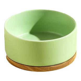 恒温酸奶机猫咪饮水机保温加热水碗宠物喝水通用狗狗保温实木底座