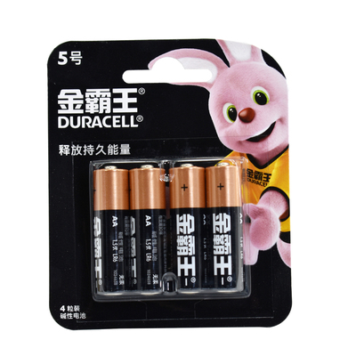 金霸王AA1.5伏碱性5号干电池LR6