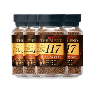 UCC117冻干黑咖啡粉0蔗糖4瓶
