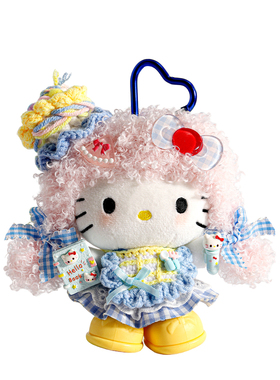 正版可爱hellokitty包包挂件毛绒