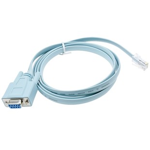 适用华为console数据线RJ45网线转RS232串口9孔水晶头