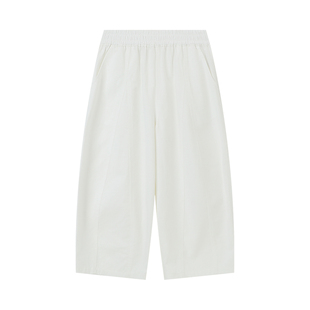 布丁哈鲁春装女童童装洋气裤子2026春季新款儿童休闲慵懒气球裤