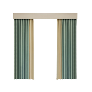 客厅免打孔全遮光窗帘送罗马杆整套安装2024新款隔断遮阳卧室飘窗