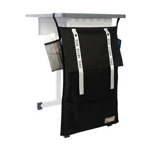 歌珊 书挂袋 书袋课桌收纳学生高中生多功能大容量加厚挂书袋初中生防尘防水收纳书挂袋挂在桌子旁边的书袋