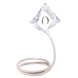 水钻打孔防水防尘袋方形塑料漏斗大容量无限排水防尘罩空调水钻头