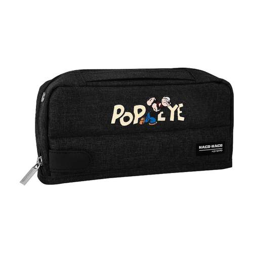 新品DIY大力水手 kokuyo国誉笔袋手提式收纳袋大容量铅笔盒文具袋