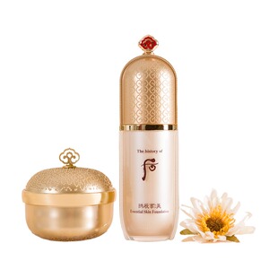 韩国Whoo后粉底液 拱辰享玉容经典奢华遮瑕保湿天气丹精华粉底霜