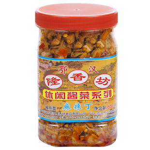 下饭菜萝卜干外婆菜农家自制酸辣藠头麻辣脆3瓶榨湖北特产