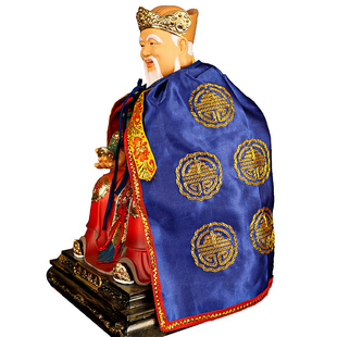 斗篷披风佛衣披肩神像土地公土地婆佛衣一对佛袍神袍福德正神衣服