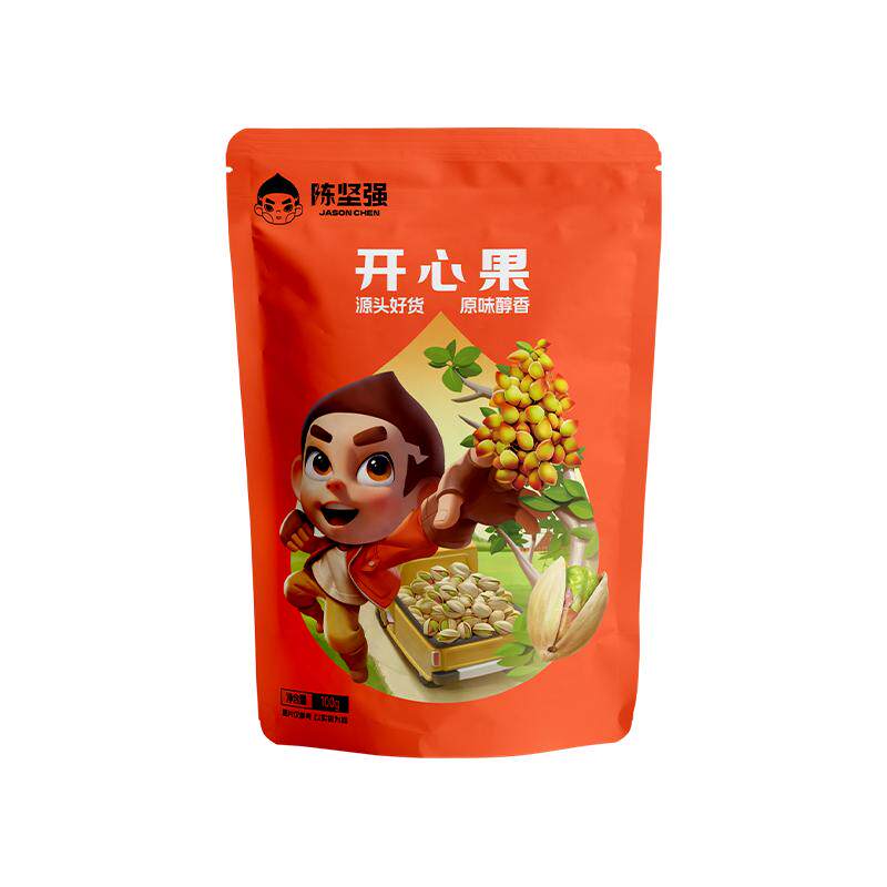 陈坚强x新农哥夏威夷果/东北松子/榛子/腰果/巴旦木坚果零食组合