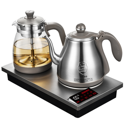 新功底部上水电茶炉喷淋煮茶W54