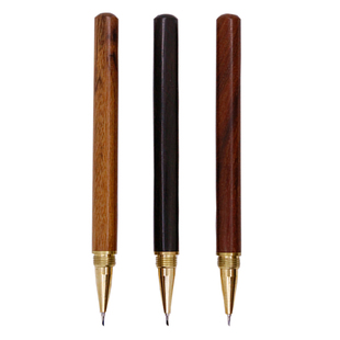 笔式手工刻刀贴画裁纸刀小刀头手账梨花木古风黄铜拆快递笔刀包邮