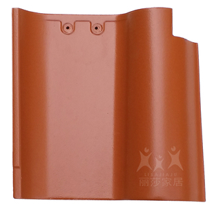 佛山大厂西瓦瓦片琉璃瓦片陶瓷瓦片屋顶全瓷屋面瓦红瓦别墅S瓦31